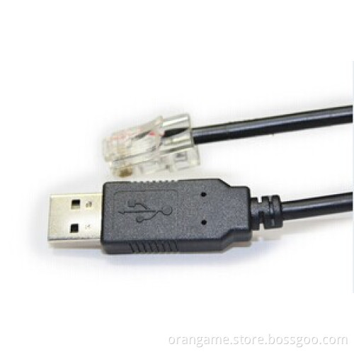 USB RS232 to Rj11 Cable with Ft232r Chip (OM-RS232 RJ11)